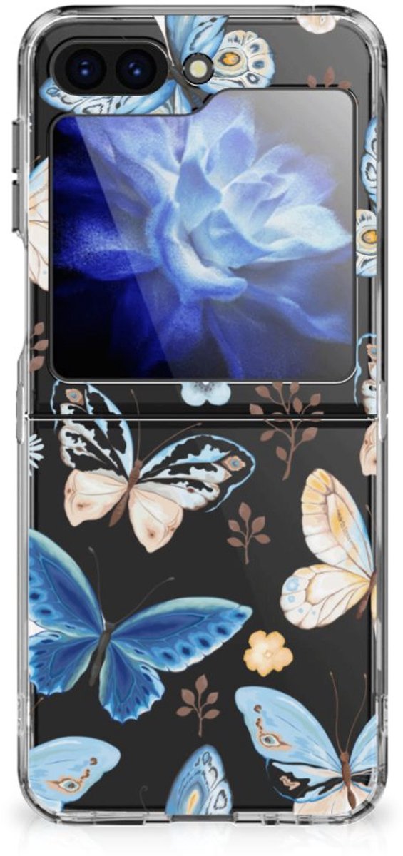 TPU Hoesje voor Samsung Galaxy Z Flip 6 Vlinder