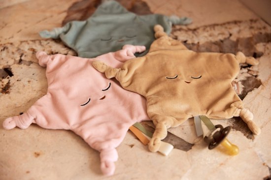 Jollein - Speendoekje Little Star - Speenknuffel Baby - 100% Polyester - Biscuit van Jollein — afbeelding 5