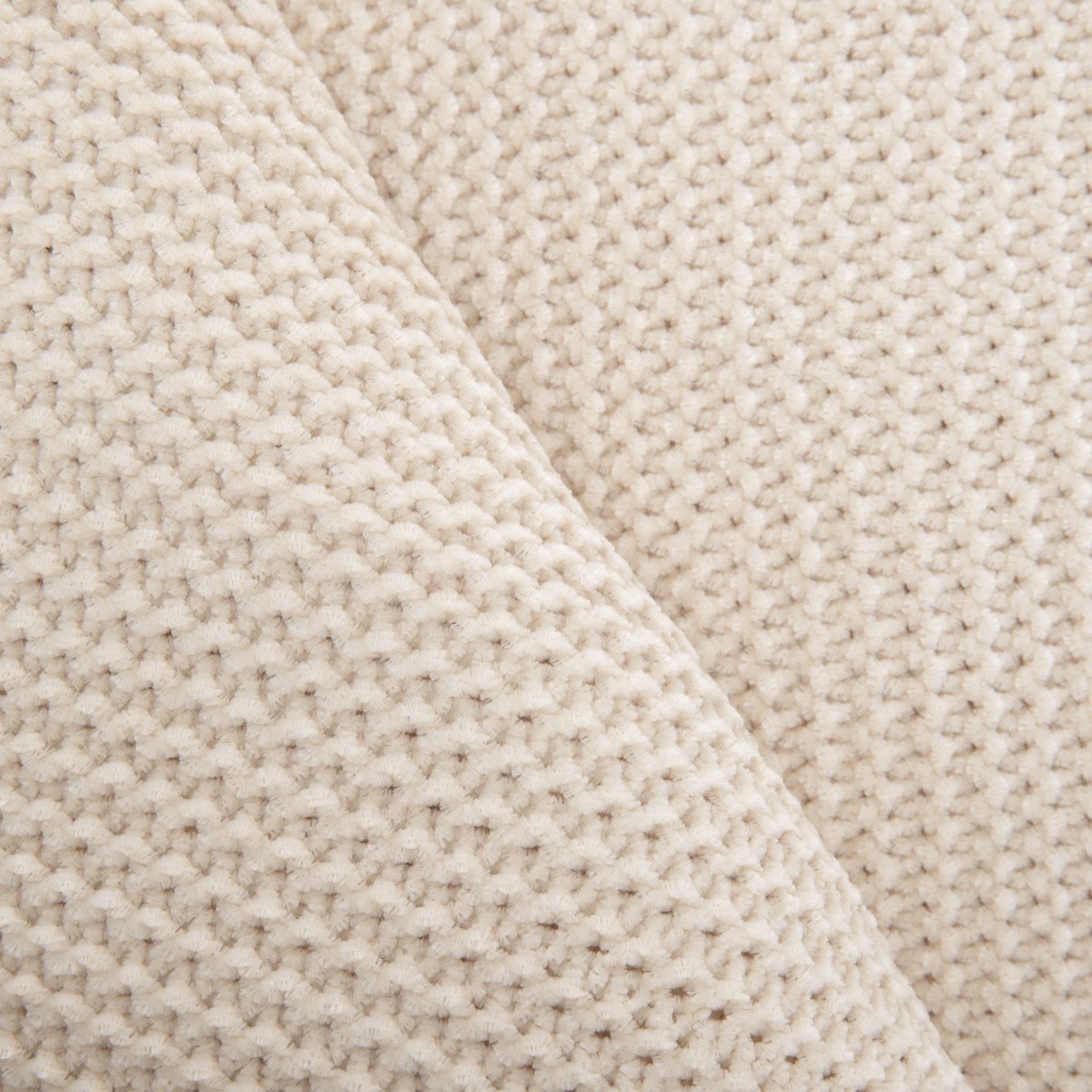 Deken | CHENNIE | chenille ecru | Afmetingen: 130x170cm | 856230