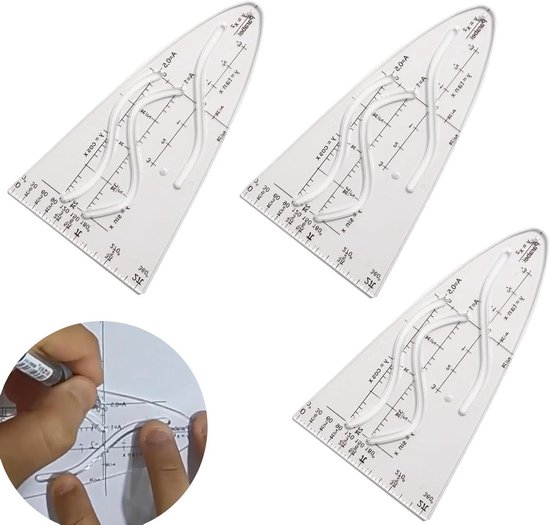 Parabola Template Mathematics Function Cosine Ruler for Teachers ...