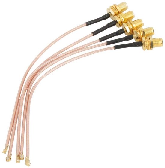 SMA Maschio To SMA Maschio Coassiale Cable 50 Ohm 0.25M / 0.82Ft - Foto 3