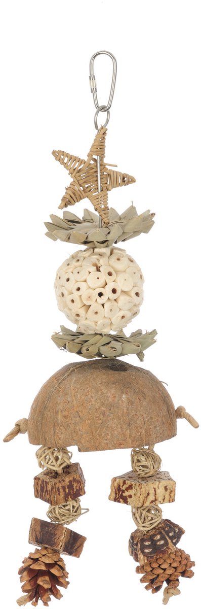 Adori Coco Sola - Vogelspeelgoed - 39x11x10 cm Multi-Color