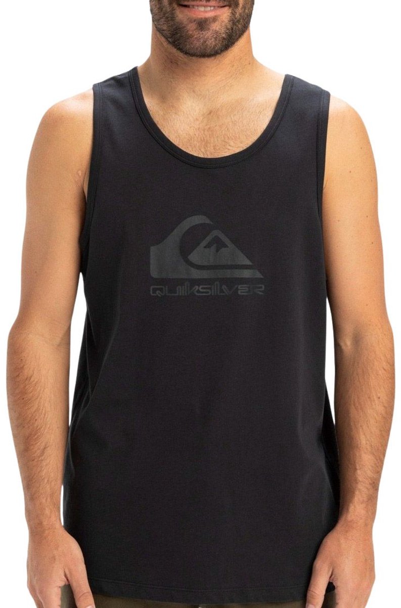 Quiksilver EV Comp Logo Tanktop Heren Zwart