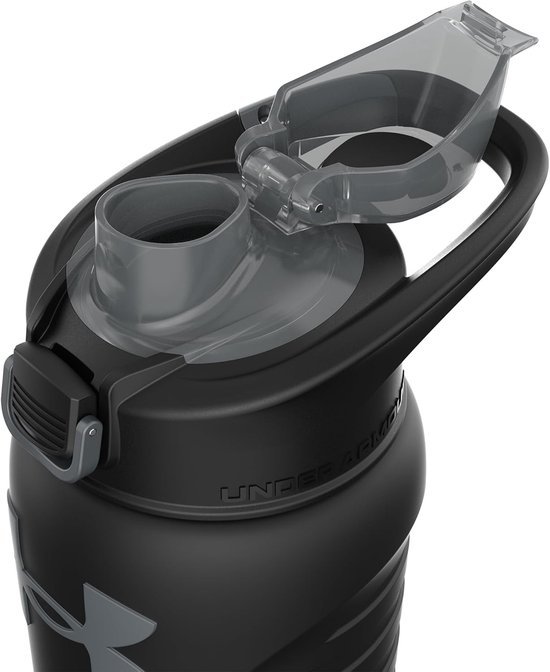 Under Armour Clarity Bidon 700ml Kleur : Zwart — afbeelding 2