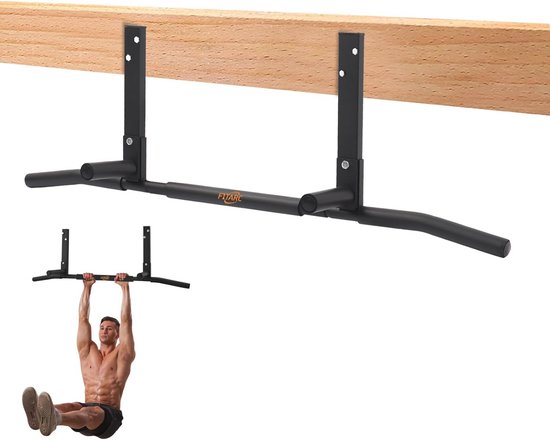 Optrekstang - Pull Up Bar - Dakmontage - Zwart - Plafond | GORILLA