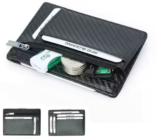 UTO Petit portefeuille pour femmes en cuir synthétique avec RFID, pendentif en forme de feuille, porte-cartes, porte-monnaie à fermeture éclair pour filles CA, Petit, Décontracté