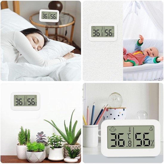 HpLive Slimme wifi-thermometer, hygrometer, real-time bewaking en app