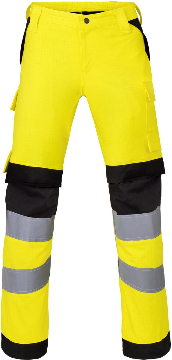 HAVEP Werkbroek Multiprotector 80572 - Fluo Geel/Charcoal - 46