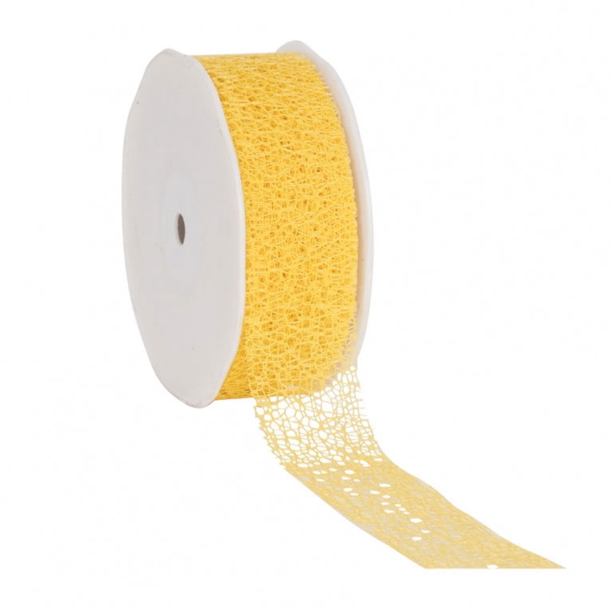 Honeycomblint geel – 38 mm × 20 m
