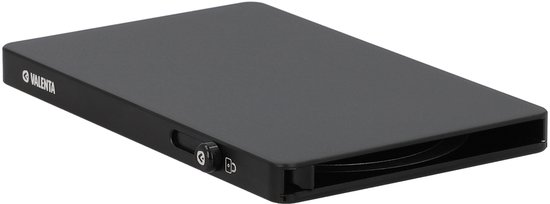 Valenta Cardprotector Aluminium Magnetic, Dünn, Schwarz