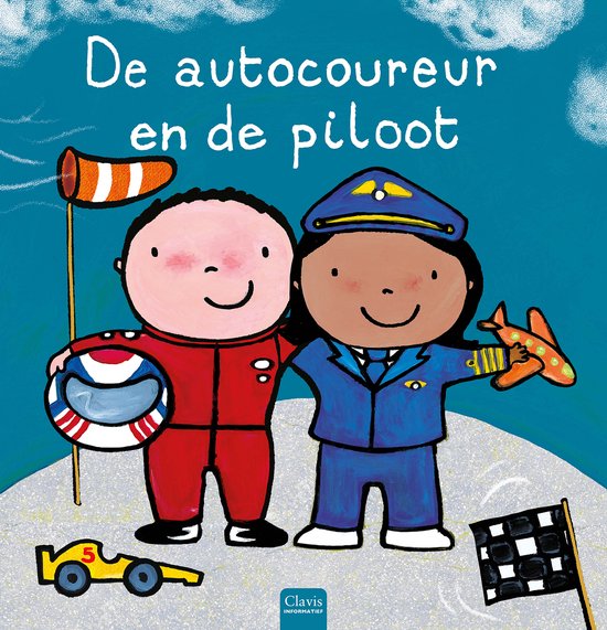 De autocoureur en de piloot - cover