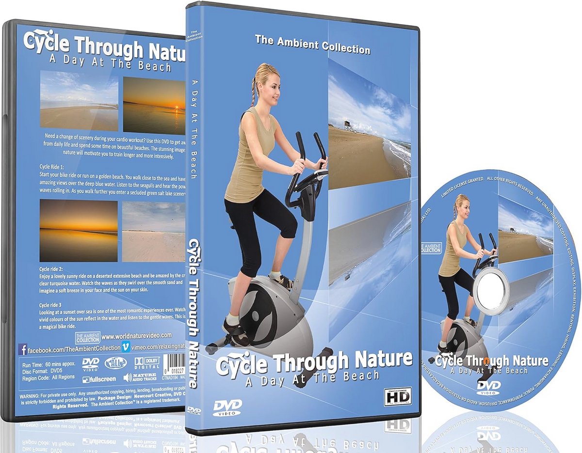 Fiets Door De Natuur - Een Dag Aan Het Strand - Voor Indoor - Fiets - €59,03