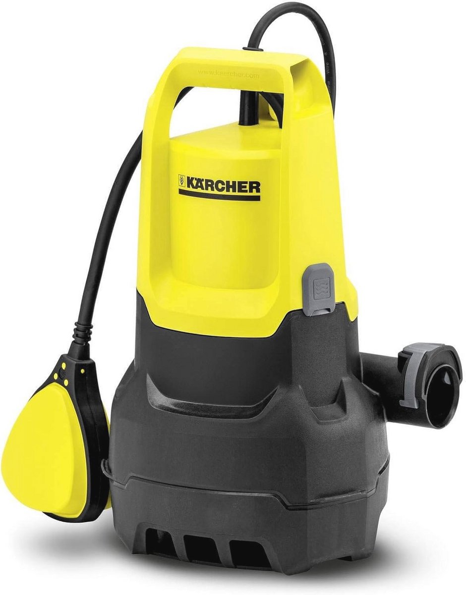Dompelpomp voor vuil water met vlotterschakelaar - 250W, 5500 l/u, max. 7m diepte