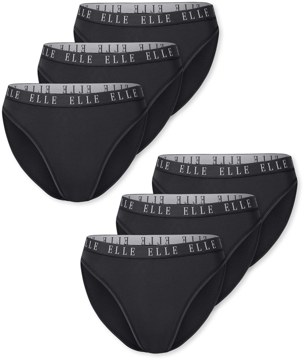 ELLE Slip High Leg - ELLE LOGO