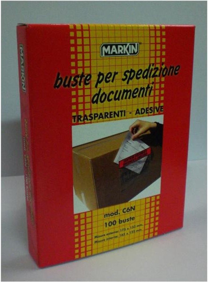 Markin C6N envelop C6 (114 x 162 mm) Wit 100 stuk(s)