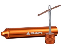 Granite Suture Tyre plug set - bandenreparatieset - dicht gaten - Oranje