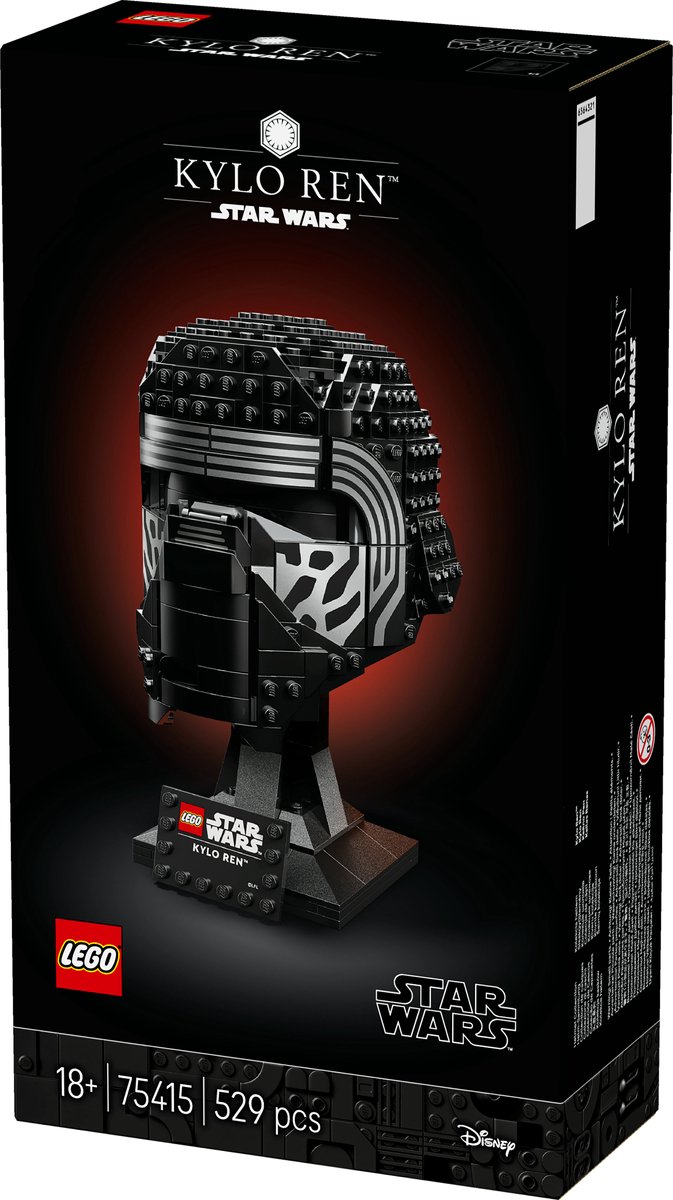 LEGO® Star Wars™ Kylo Ren™ Helm, Set voor Volwassenen - 75415 — afbeelding 9