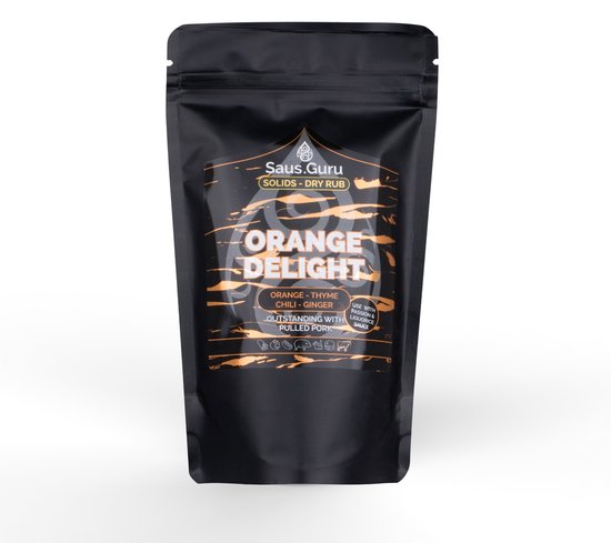 Saus.Guru pitmaster rub - Orange Delight