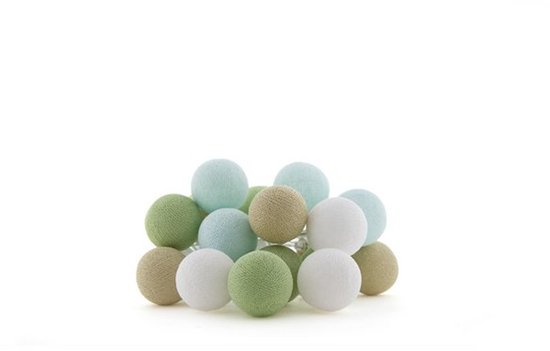Cotton Ball Lights - Indoor lichtslinger - Daydreamer - 20 lampjes van Cotton Ball Lights — afbeelding 3