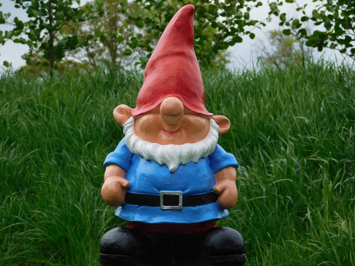 Kabouter Blauw - 52 cm - Polystone
