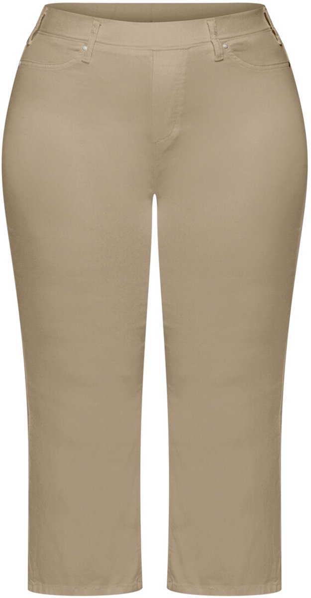 CISO Sofia Flared Leg Pants beige maat 40