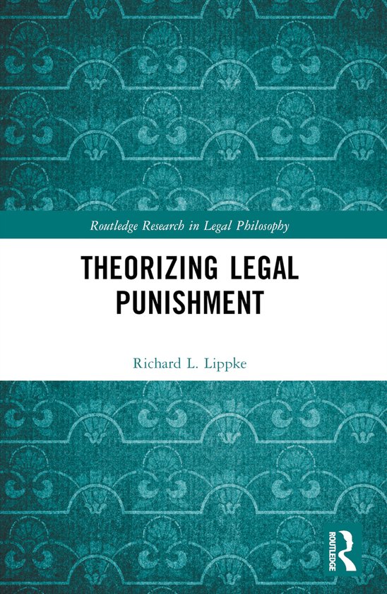 Routledge Research in Legal Philosophy- Theorizing Legal Pun ... - cover