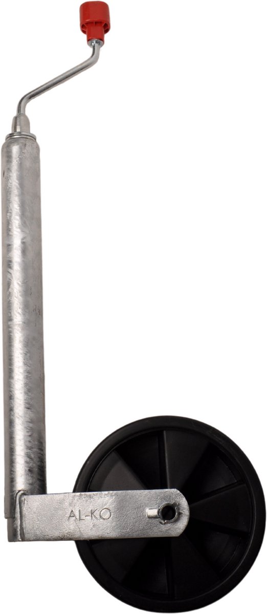 Neuswiel Caravan Plus Alko, rond diameter 48 mm, extra lang, kunststof velg met kunststof wiel met rubberprofiel. van AL-KO — afbeelding 2