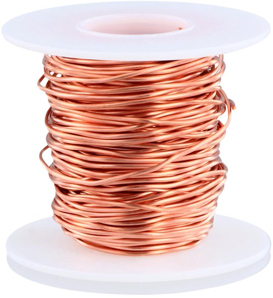 Verzilverd koperdraad, vierkant 0.8 mm (6.0 mtr) - De Zilverwinkel