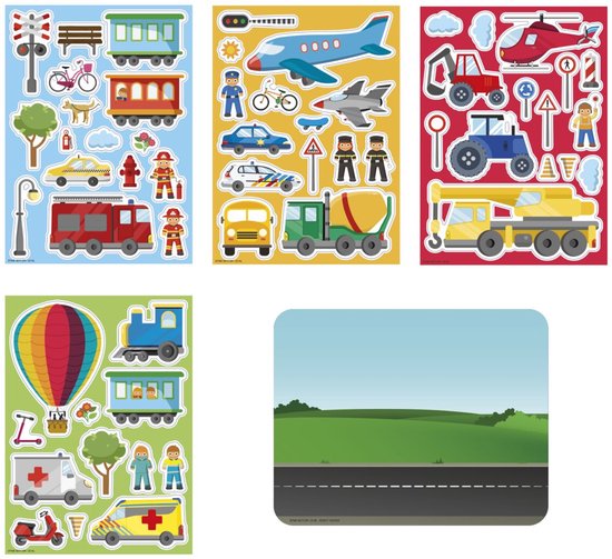 Totum Raamstickers Reizen