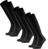 Chaussettes DANISH ENDURANCE en laine mérinos - Chaussettes chaudes - Pour femmes et hommes - 3 paires - Zwart - 43-47