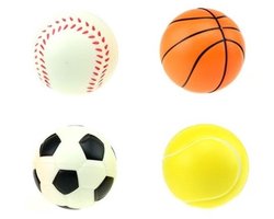 Toi Toys sport Squeezies Ø7cm 12 stuks