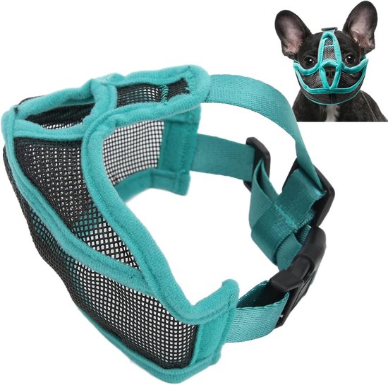 JYHY muilkorf voor honden met korte snuit - verstelbare ademende mesh bulldog-muilkorf voor bijten, kauwen, blaffen, hondenmasker voor training, nieuw oranje, M JYHY muilkorf voor honden met korte snuit - verstelbare ademende mesh bulldog-muilkorf voor bijten, kauwen, blaffen, hondenmasker voor training, nieuw oranje, M