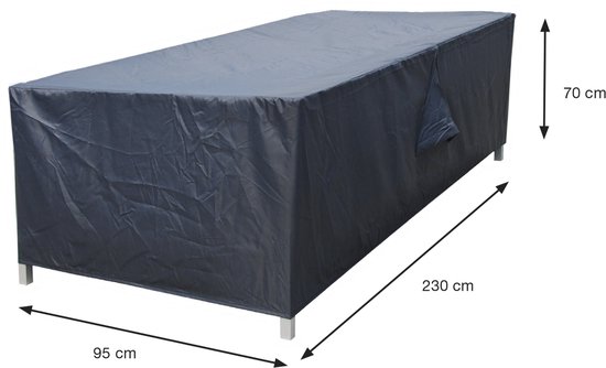 Coverit hoes voor driezitsbank - 230x95xH70 cm