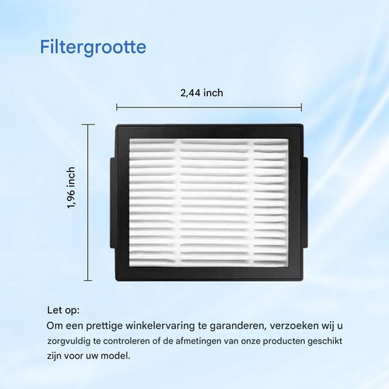 Vervangende filteronderdelen - voor iRobot Roomba E, I, J-serie i1 i1+ i3 i3+ i4 i5 i5+i6 i6+ i7 i7+ i8 i8+ E5 E6 E7 J7 - Accessoires voor robotstofzuigers - 12 filters van Merkloos	 — afbeelding 2