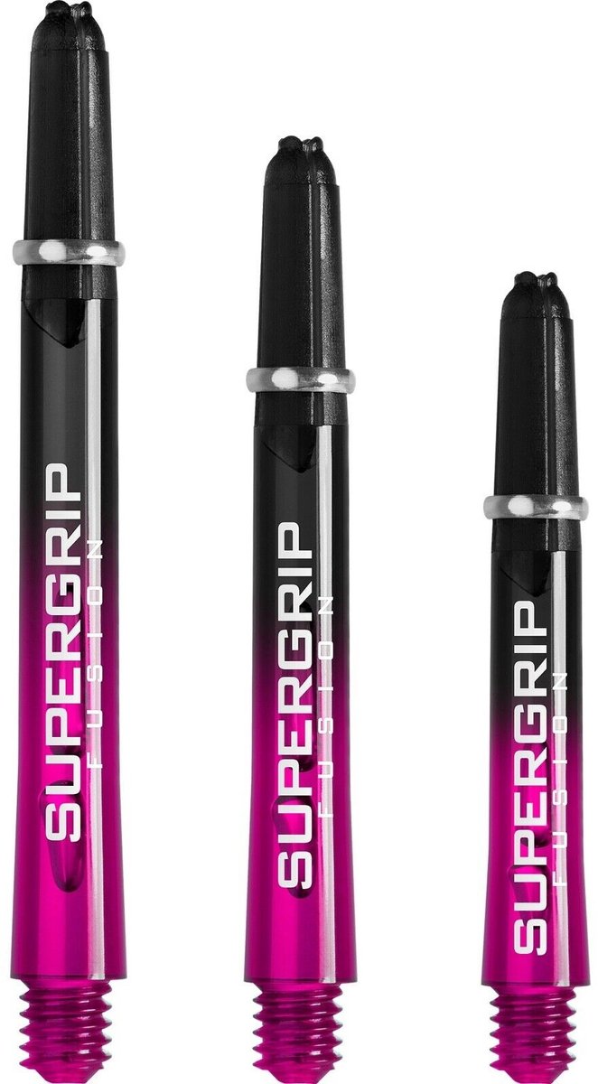 Harrows Supergrip Fusion X Pink - Dart Shafts Medium