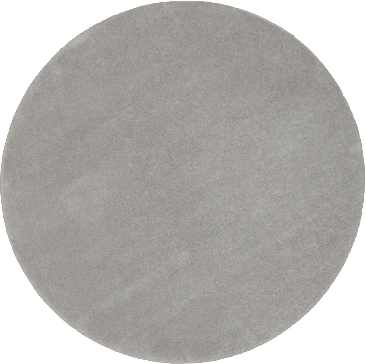 the carpet Marley Elegante Designer Vloerkleed, Zacht & Onderhoudsvriendelijk, Kortpolig, Woonkamer, Grijs, 160 cm rond