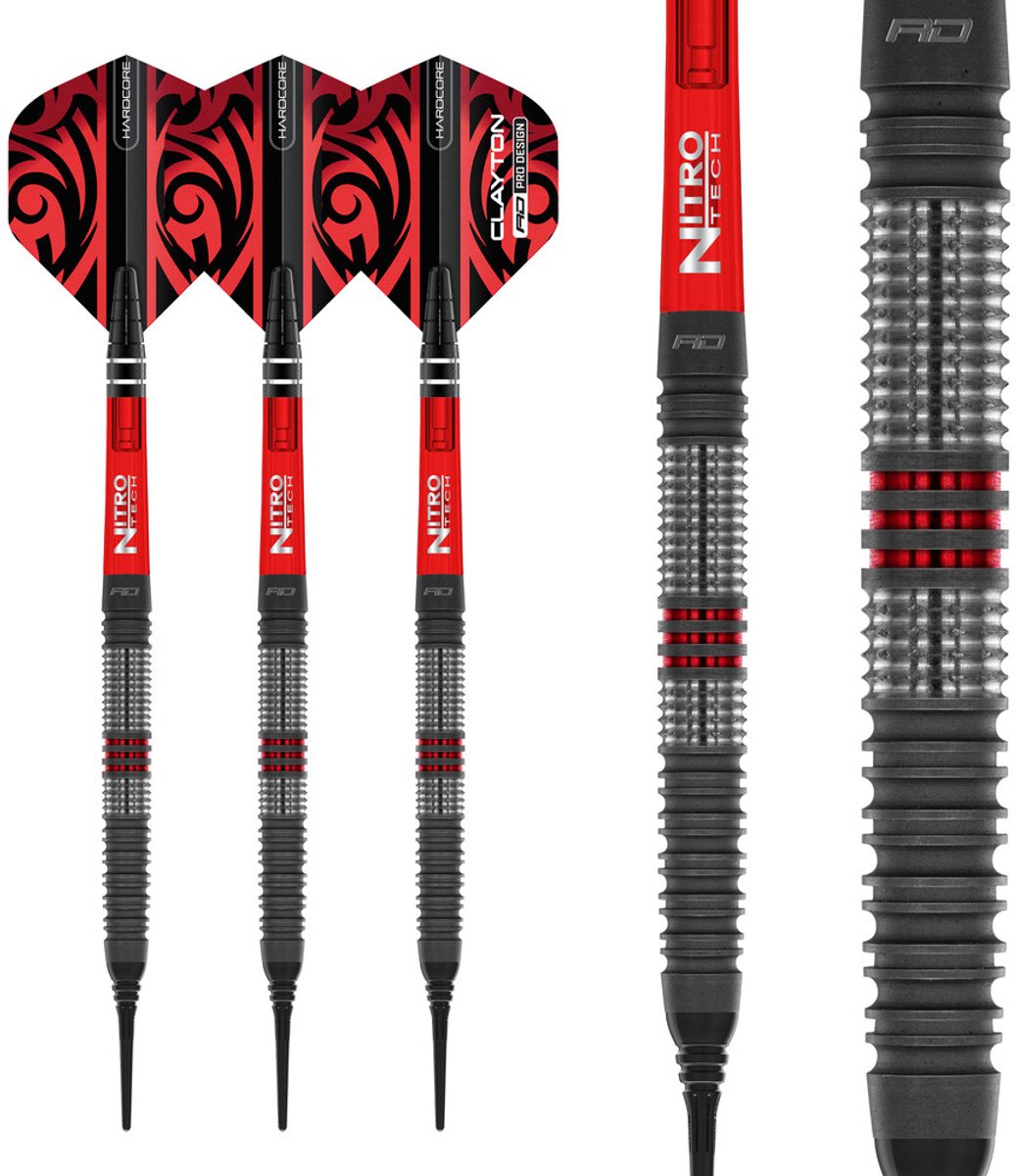 Red Dragon Jonny Clayton Hiraeth 90% - Soft Tip Darts