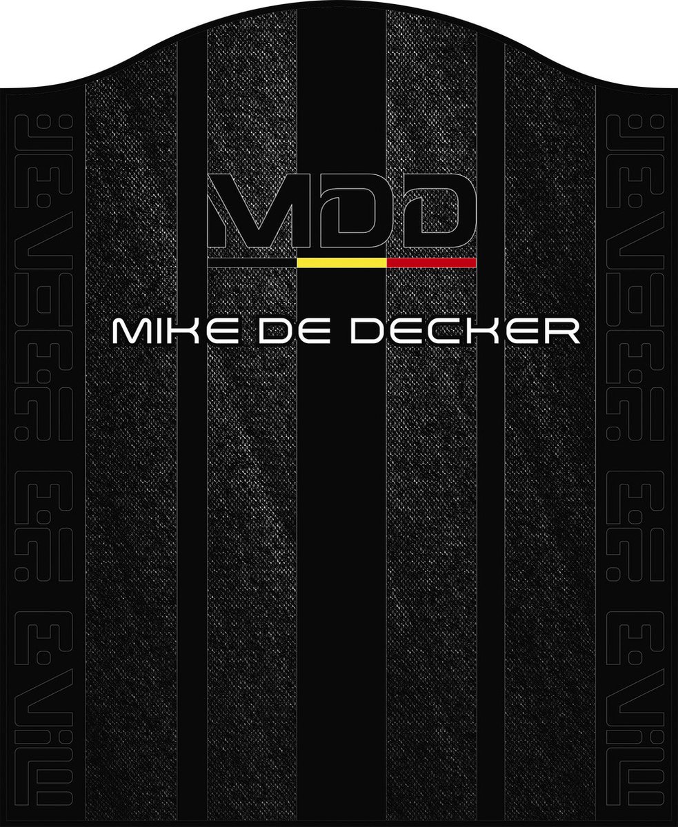 Mission Mike de Decker Dartbord Cabinet - Dartbord Kast