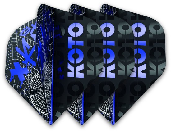 KOTO Rebel Blue NO2 - Dart Flights van Merkloos — afbeelding 3