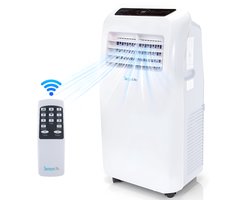 Serenelife Mobiele Airco - 12.000 BTU Draagbare 3-in-1 Airconditioner met Ingebouwde Ontvochtigerfuncti - Afstandsbediening en Raammontage Uitlaatkit