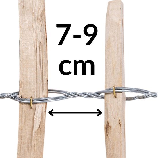 Creative Home houten schutting 80cm hoog en 5m lang | hazelnoot schutting | rolschutting | lamelafstand 3-5 cm | schutting tuin Ideaal als gazonrand bloemperk rand gemaakt van hazelnoot Creative Home houten schutting 80cm hoog en 5m lang | hazelnoot schutting | rolschutting | lamelafstand 3-5 cm | schutting tuin Ideaal als gazonrand bloemperk rand gemaakt van hazelnoot
