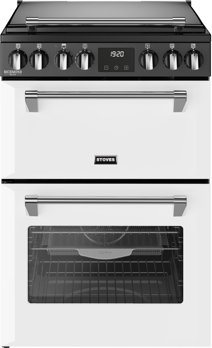 Stoves 444411998 fornuis Vrijstaand fornuis Electrisch Inductiekookplaat zones Wit