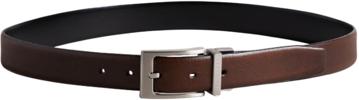 Ted Baker Riem KARMER Reversible Leather Belt W90 Xchocolate Donkerbruin