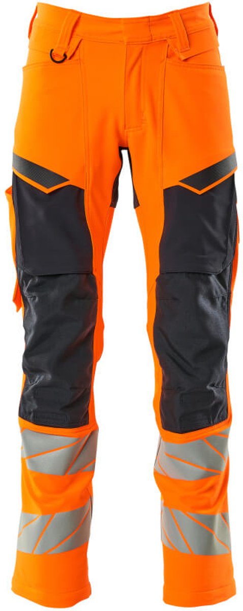 Mascot Accelerate Safe Broek met kniezakken 19479-711 - hi-vis oranje/donkermarine - C66 - 82