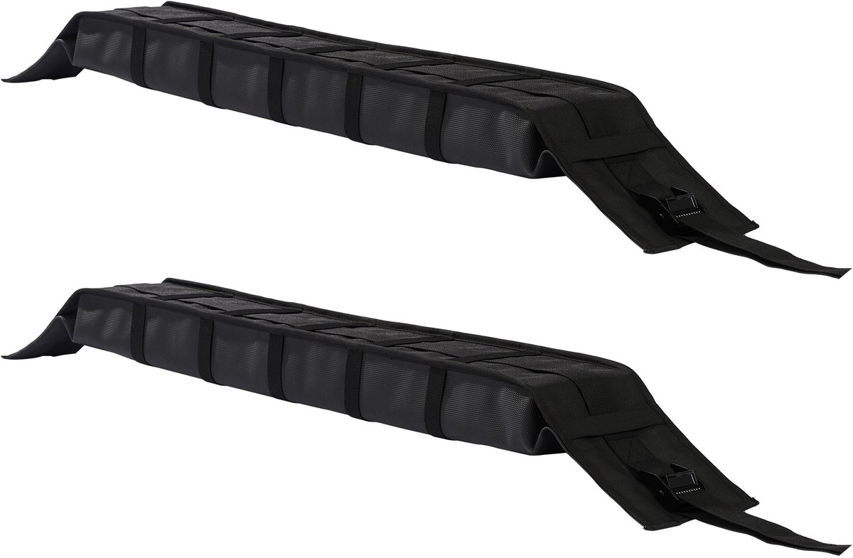 Zachte Dakdrageronderlegger, 83,8 cm Grote Universele Dakdrageronderlegger voor auto's, 79 kg Draagvermogen voor Bagage, Kajak, Kano, SUP, Snowboard, Paddleboard
