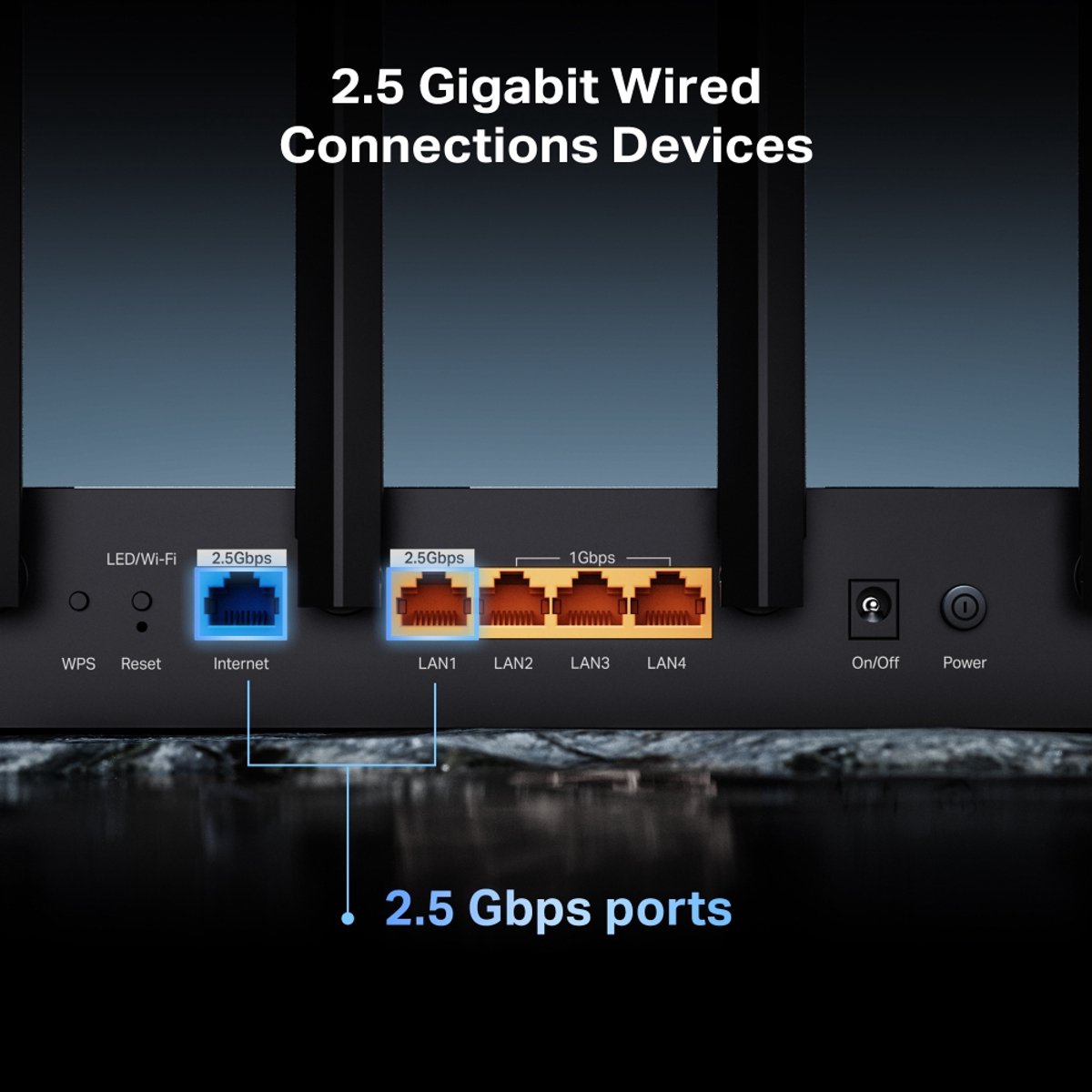 TP-Link Archer BE400 - Router - WiFi 7 - Dual-Band - BE6500 – foto 3