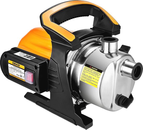 Vlakzuiger Dompelpomp DEKO 800W Waterpomp Jet Boost - Draagbare Drukverhogende Pomp Voor Tuin, Irrigatie, Max. 3200L/u, 40 M Opvoerhoogte Waterpomp Op Accu Vlakzuiger Dompelpomp DEKO 800W Waterpomp Jet Boost - Draagbare Drukverhogende Pomp Voor Tuin, Irrigatie, Max. 3200L/u, 40 M Opvoerhoogte Waterpomp Op Accu