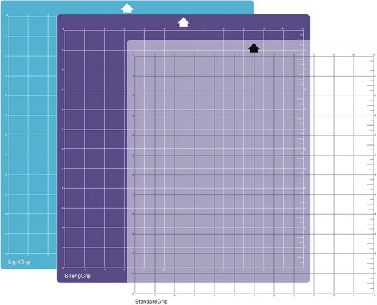 Foto: 3 stuks snijmat voor silhouetten voor naaien en knutselen 30 x 30 cm zelfklevend en antislip