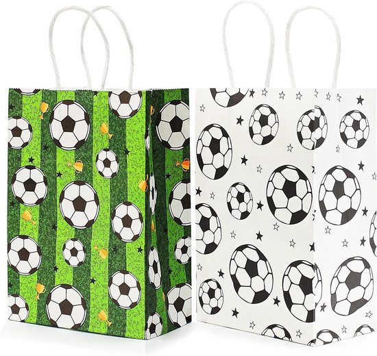 24 stuks voetbal plastic krullende rietjes voor kinderen, herbruikbare kleurrijke rietjes met voetbal cartoon ontwerp, rietjes geschikt voor club, verjaardagsfeestje enz