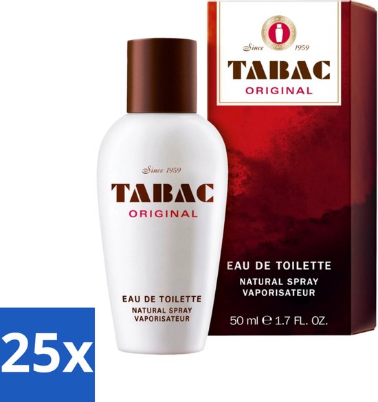 Tabac Original - Eau de Toilette - Natural Spray - 50 ml - Bulkverpakking - 25 stuks